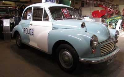 Morris Minor Saloon – Police Panda Car