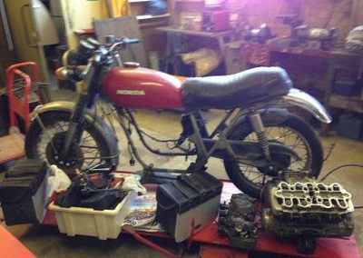 1972 Honda 500 Rebuild