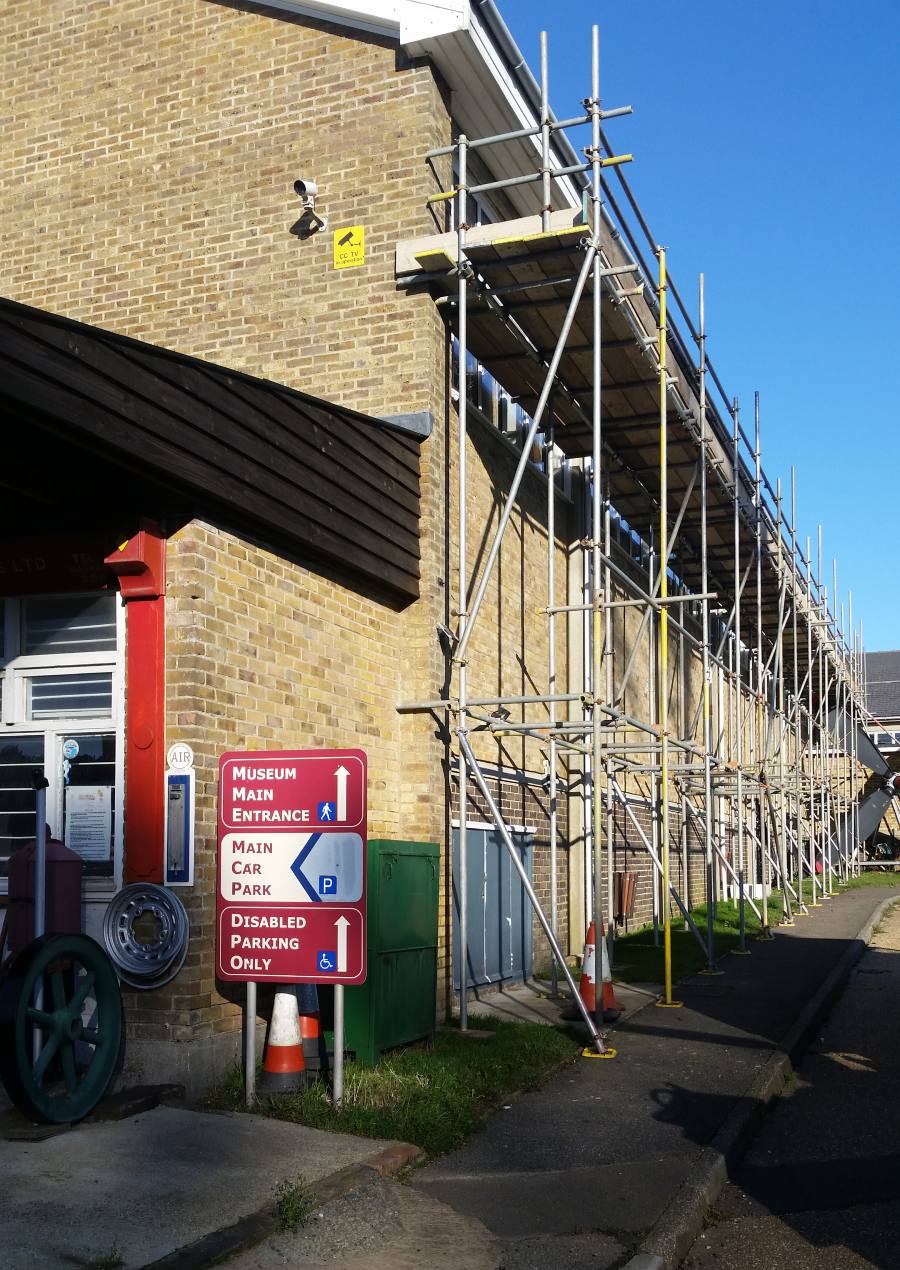 Major repairs to the roof