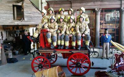 Sandwich Fire Brigade visit 6 March 2022