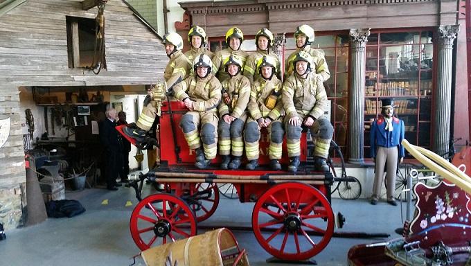 Sandwich Fire Brigade visit 6 March 2022