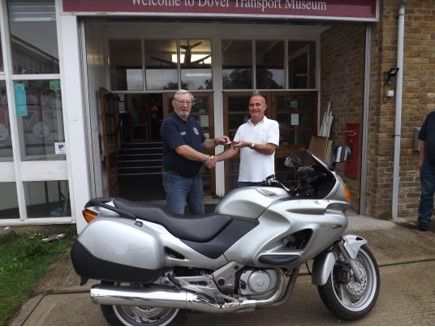 2022 Motorcycle raffle prize winner