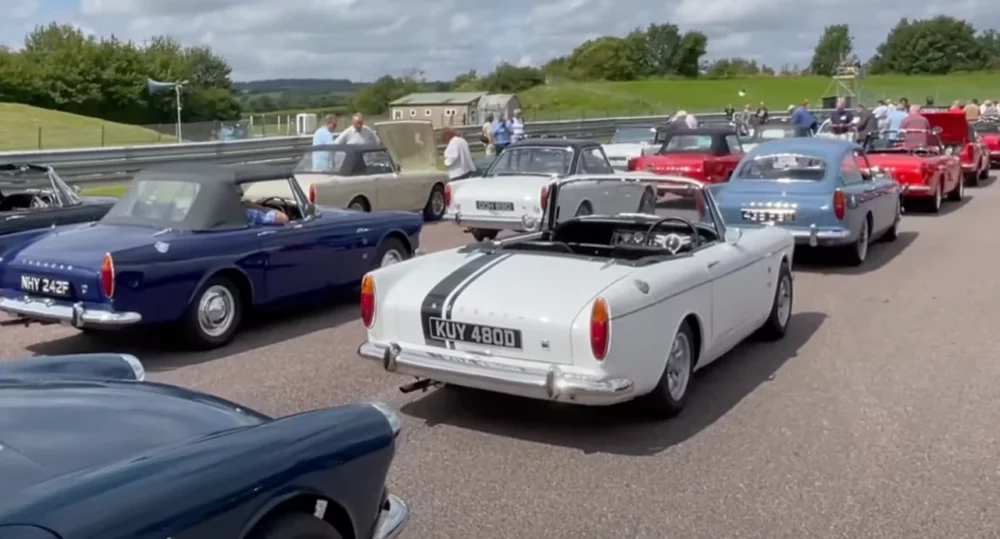 Drive it day Sunbeam Alpines 2023 Drive it day Sunbeam Alpines 2023